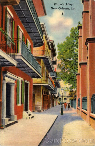 Pirate's Alley New Orleans Louisiana