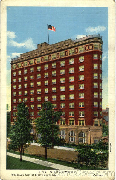 The Wedgewood Hotel, Woodlawn Ave, at Sixty Fourth St Chicago Illinois
