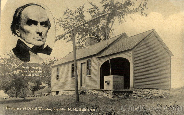 Birthplace of Daniel Webster Franklin New Hampshire