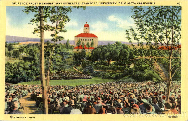 Laurence Frost Memorial Amphitheatre, Stanford University Palo Alto California