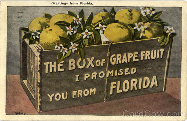 Greetings from Florida Grapefruit