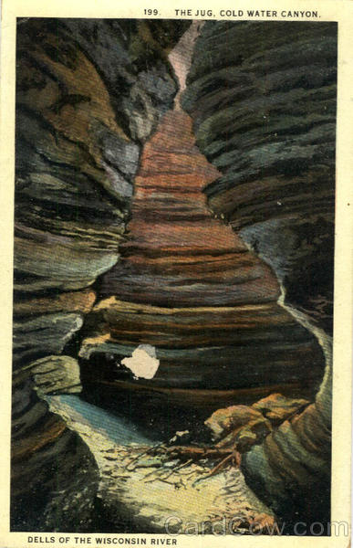 The jug, cold water canyon Wisconsin Dells