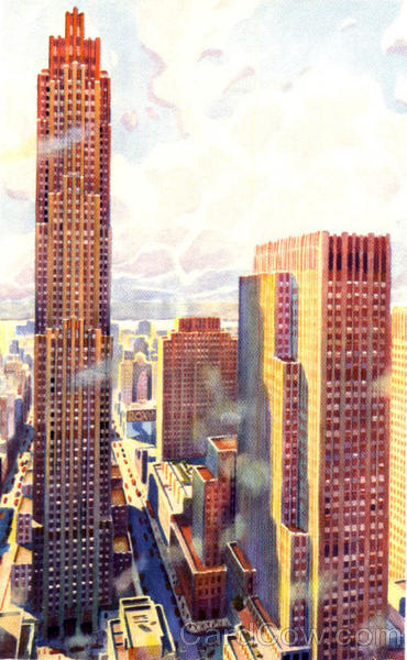 Afternoon at Rockefeller Center New York City
