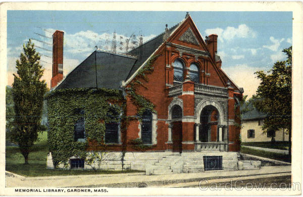 Memorial Library Gardner Massachusetts