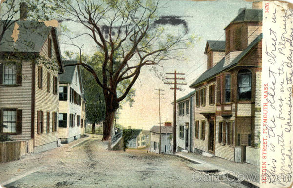 Leyden Street Plymouth Massachusetts