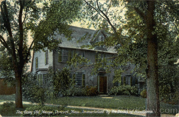 The Gray Old Manse Concord Massachusetts