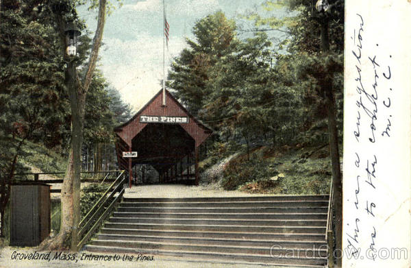 Entrance to the Pines Groveland Massachusetts