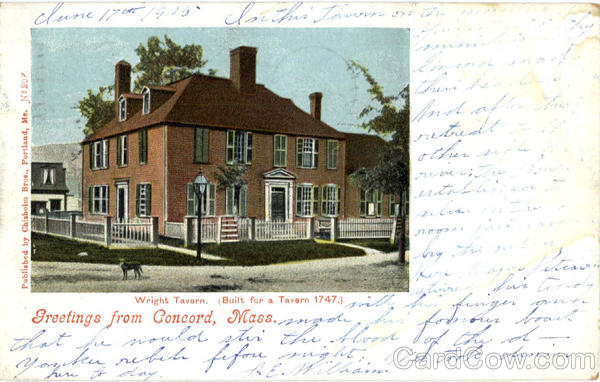 Wright Tavern Concord Massachusetts