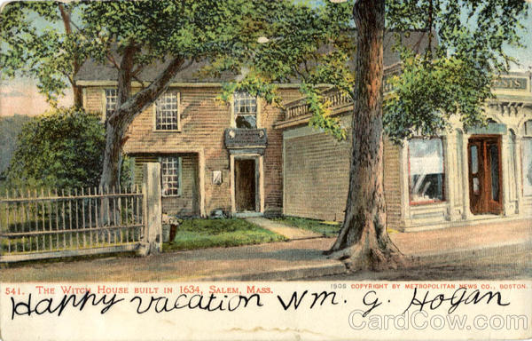 The Witch House Built in 1634 Salem Massachusetts