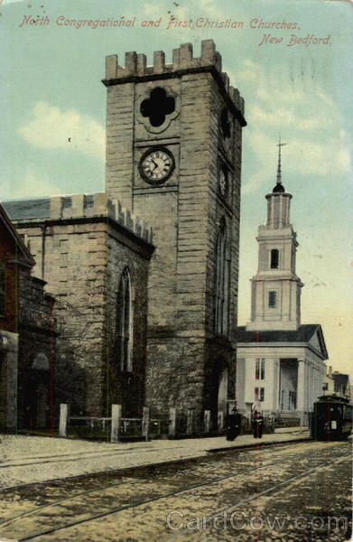 North Congregational and First Christian Churches New Bedford Massachusetts