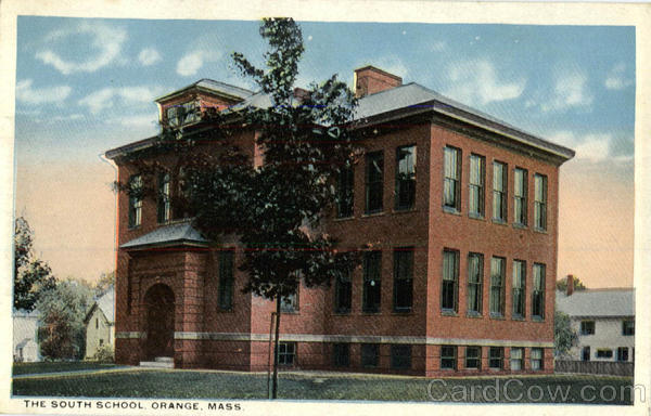 The South School Orange Massachusetts