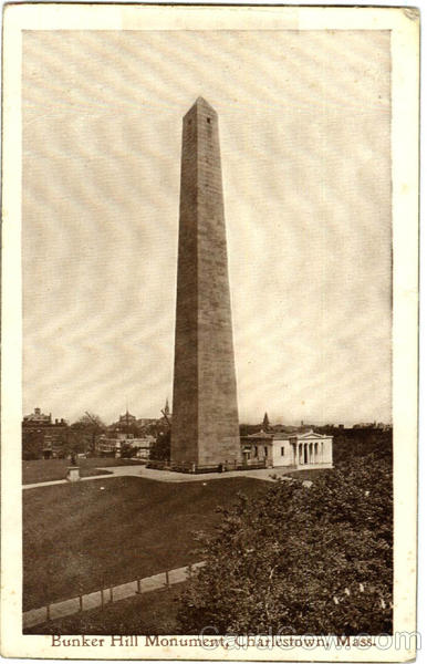 Bunker Hill Monument Charlestown Massachusetts