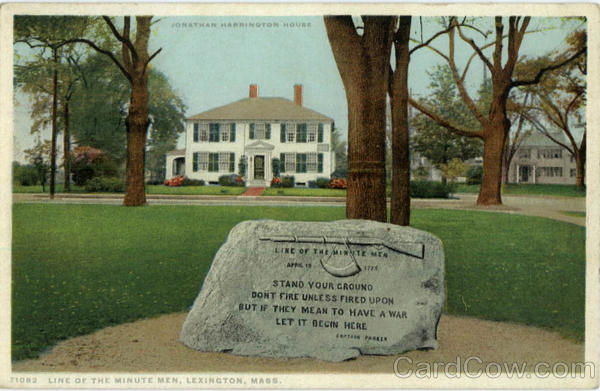 Jonathan Harrington House Lexington Massachusetts