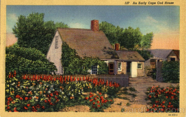 An Early Cape Cod House Massachusetts
