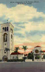 Campanile of St. Patrick's Church Miami Beach Postcard