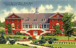 American Red Cross House, Walter Reed General Hospital Postcard