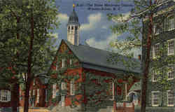 The Home Moravian Church Postcard