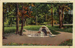 Spangler's Spring Postcard
