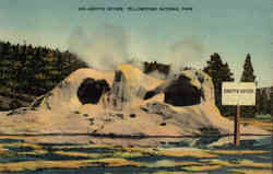 Grotto Geyser Postcard