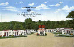 Stafford Motel Postcard