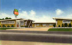 Tropic Motel Garden Grove, CA Postcard 