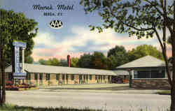 Moore's Motel Postcard