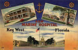 New Marine Hospital Postcard
