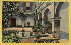 Old Spanish Treasury Postcard