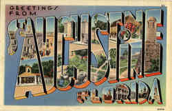 Greetings from St. Augustine Postcard