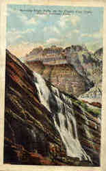 Morning Eagle Falls, on the Piegan Pass Trail Postcard