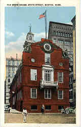 Old State House, State Street Postcard