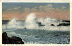 Ocean Waves Postcard