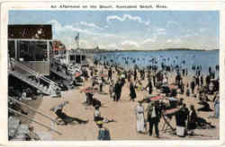An Afternoon on the Beach Postcard