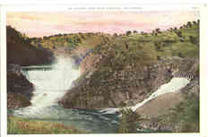 La Grange Dam Postcard