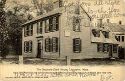 The Hancock-Clark House Postcard