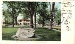 Line of the Minute Men Postcard