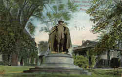 Chapin Statue Postcard