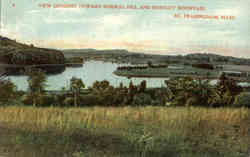 View Looking Toward Normal Hill and Nobscot Mountain Postcard