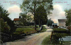 John G. Whittier's Birth Place Postcard