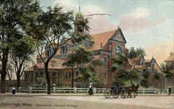 Gymnasium, Harvard College Postcard