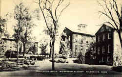 Recitation Halls Wilbraham Academy Postcard