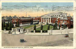 Peter Bent Brigham Hospital Postcard