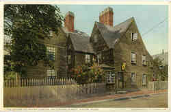 The House of Seven Gables, 54 Turner Street Postcard