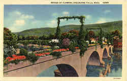 Bridge of Flowers Postcard