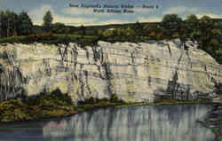 New England's Natural Bridge, Route 8 Postcard