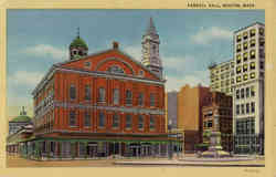 Faneuil Hall Postcard