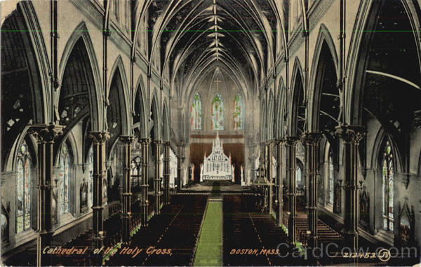 Cathedral Of The Holy Cross Boston Massachusetts