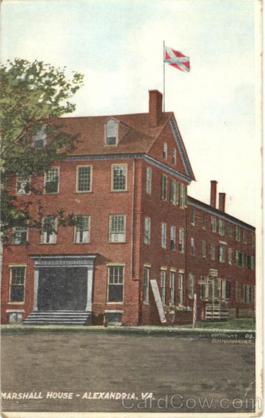 Marshall House Alexandria Virginia
