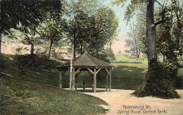 Spring House, Central Park Petersburg Virginia