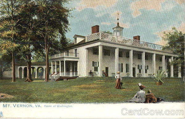 Home Of Washington Mount Vernon Virginia
